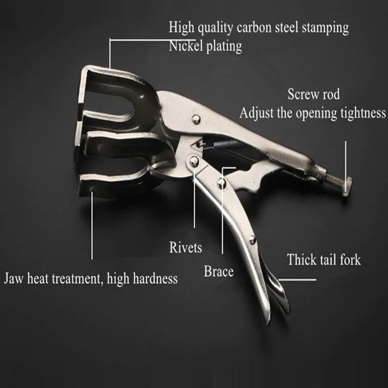 Adjustable U-shaped Multi-function Pipe Welding Butt Pliers - Image 2