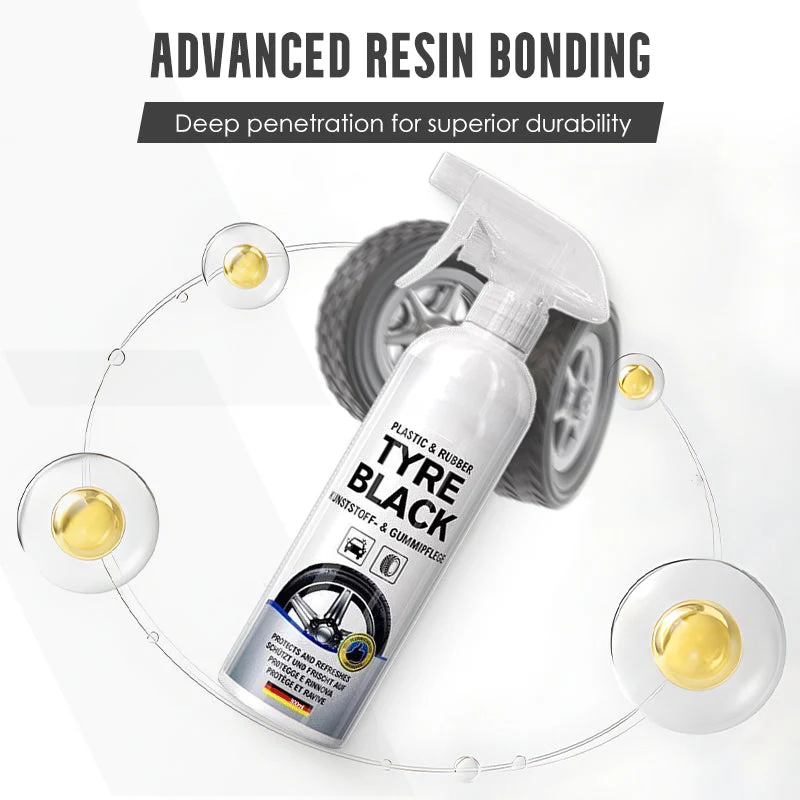 🚗 BUY 3 GET 1 FREE! 🎉 Tire Shine & Protect Spray – Deep Gloss, UV Guard & Anti-Dust ✨📦 - Image 6