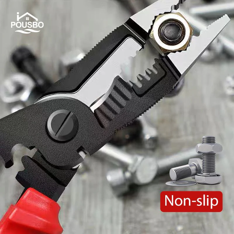Pousbo® Multipurpose Wire Stripper Electrician Pliers - Image 4