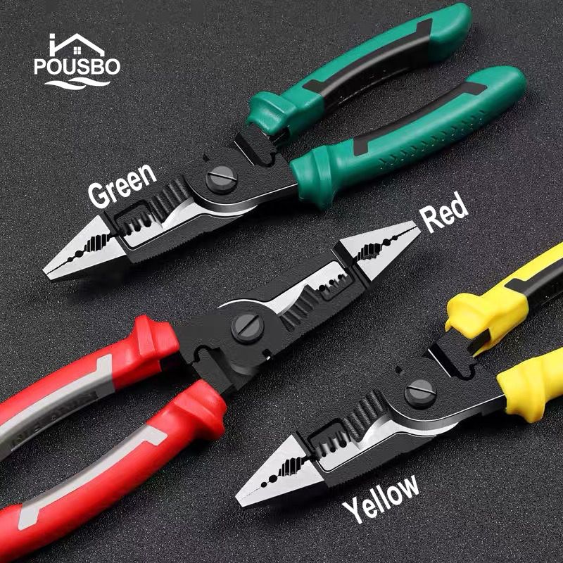 Pousbo® Multipurpose Wire Stripper Electrician Pliers - Image 8