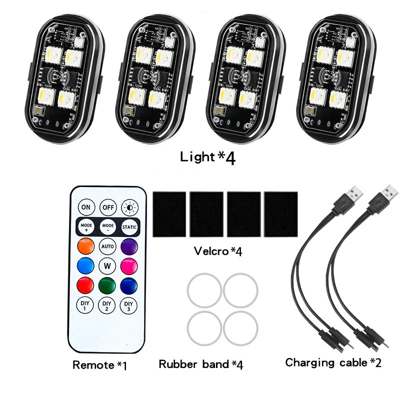 Portable Car LED Warning Light with Remote - Image 10