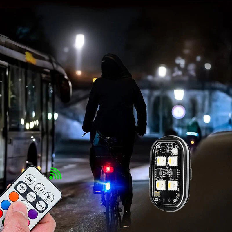Portable Car LED Warning Light with Remote - Image 2