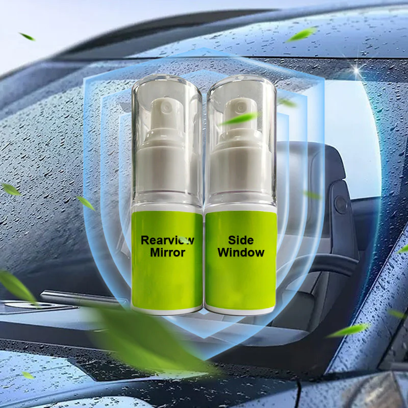 Portable Car Rearview Mirror Side Window Rain Sprayer - Image 2