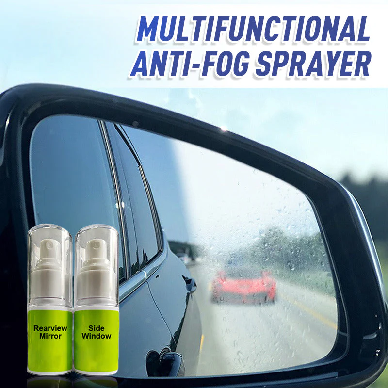 Portable Car Rearview Mirror Side Window Rain Sprayer - Image 3