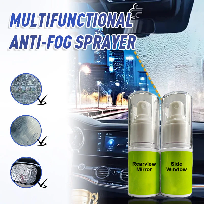 Portable Car Rearview Mirror Side Window Rain Sprayer - Image 6