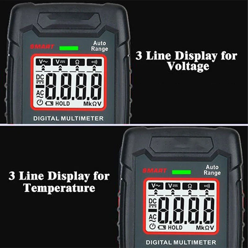 🔧⚡️ Smart Anti-Burn Multimeter! 4000-Count Auto-Ranging, Palm-Sized Zero-Fail Measurement Tool ✨ - Image 2