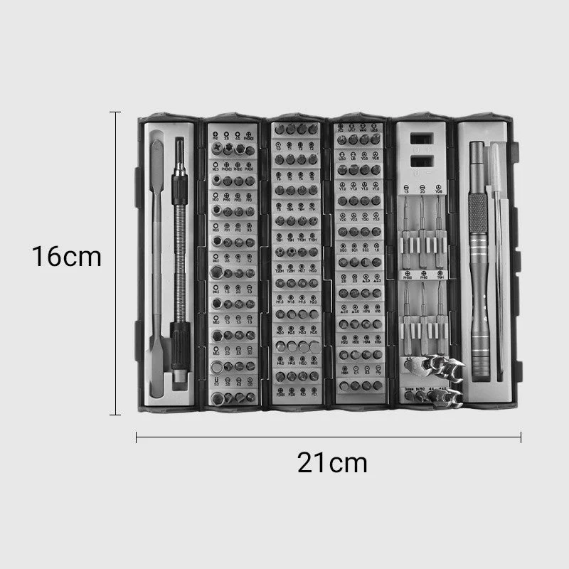 128pcs Precision Screwdriver Set for Electronics & Computer disassembly - Image 10