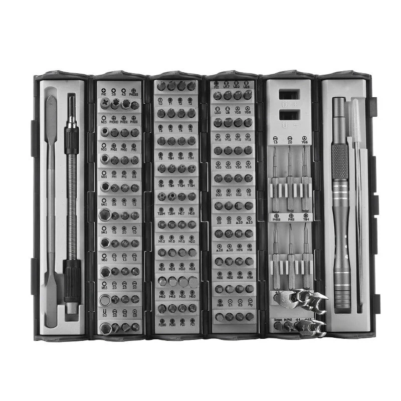 128pcs Precision Screwdriver Set for Electronics & Computer disassembly - Image 11