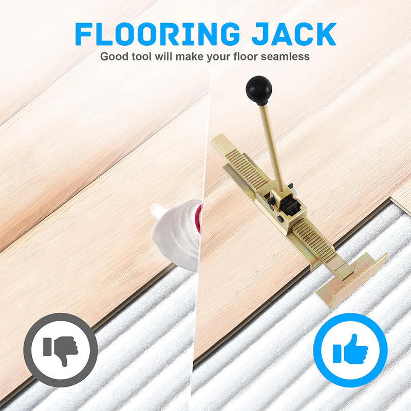 Professional Ratcheting Hardwood Plank Jack - Image 2