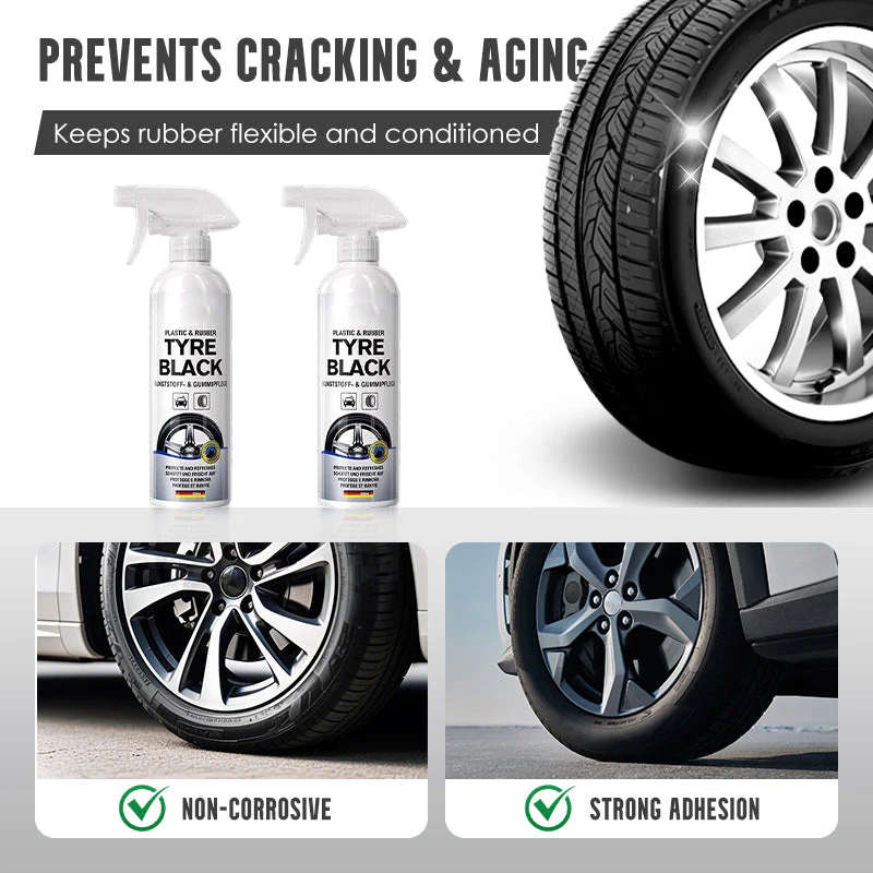 Plastics & Rubber Tyre Shine & Protector Spray - Image 4