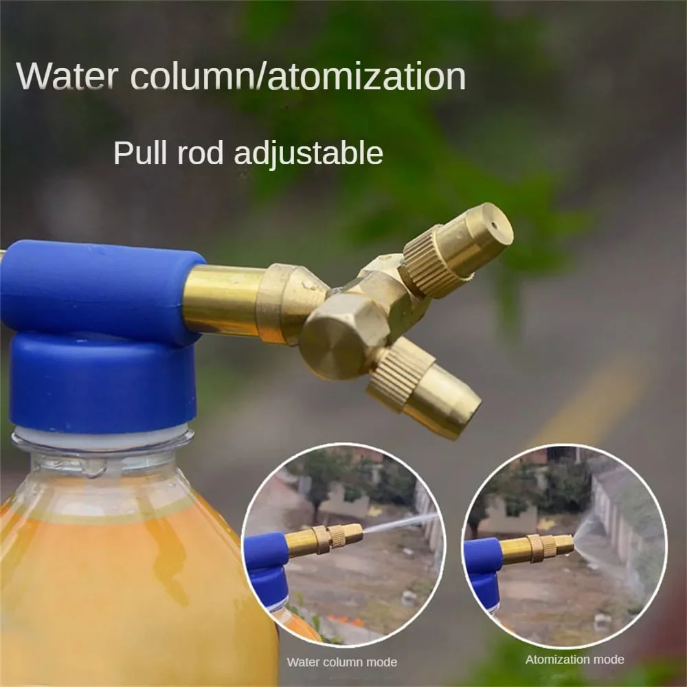 Pulling Type Double Nozzle Bottle Spray Head（50%OFF） - Image 2
