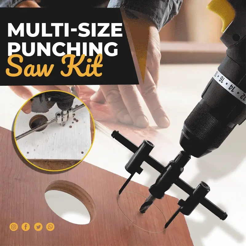 Multi-Size Punching Saw Kit