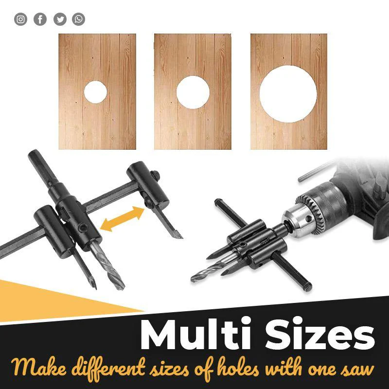 Multi-Size Punching Saw Kit - Image 2