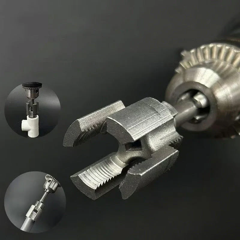 🔩✨PVC Pipe Internal & External Thread Tool🔥