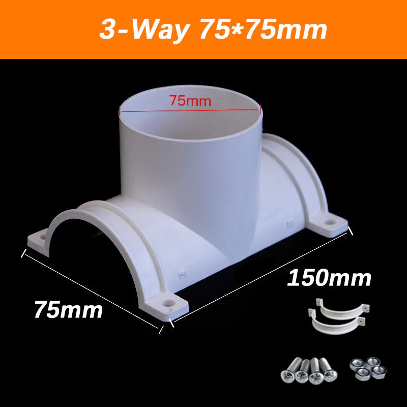 PVC Saddle Tee Kit Water Pipe Fittings - Image 10