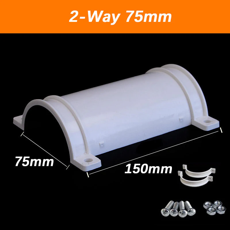 PVC Saddle Tee Kit Water Pipe Fittings - Image 11