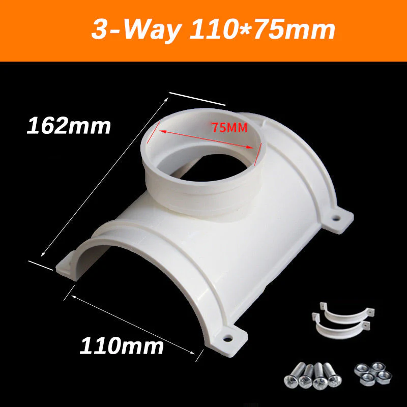 PVC Saddle Tee Kit Water Pipe Fittings - Image 13