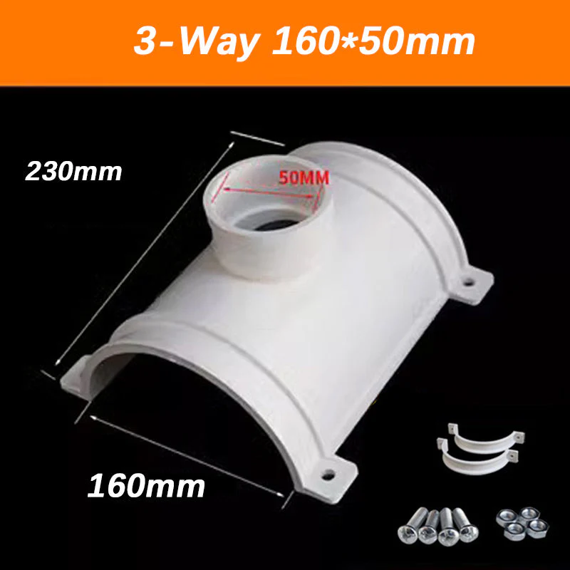 PVC Saddle Tee Kit Water Pipe Fittings - Image 15