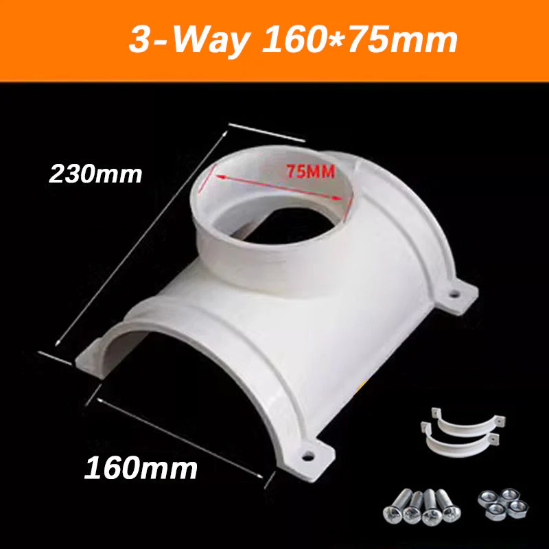 PVC Saddle Tee Kit Water Pipe Fittings - Image 16