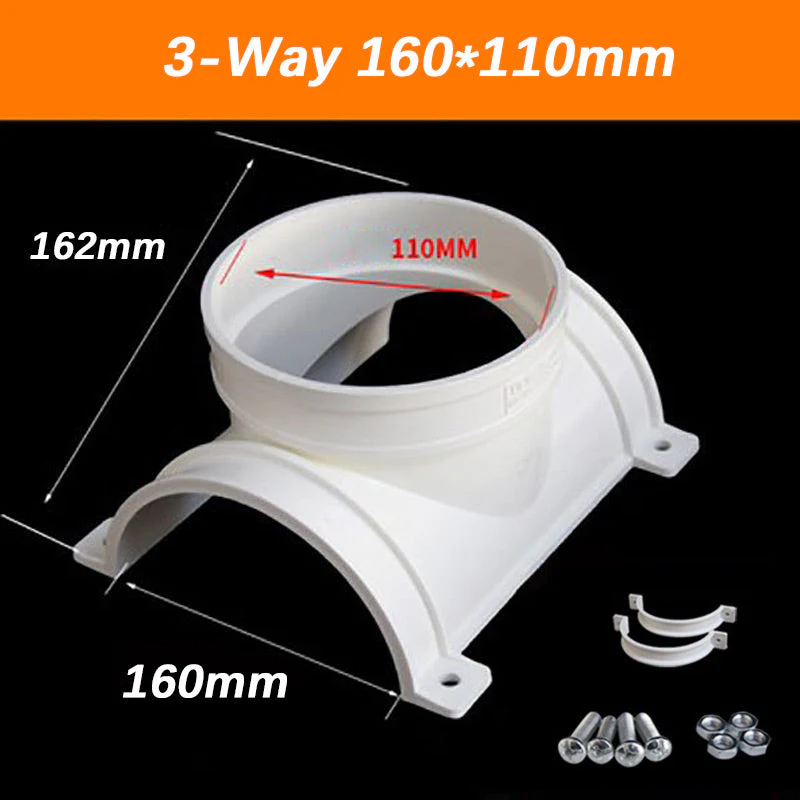 PVC Saddle Tee Kit Water Pipe Fittings - Image 17