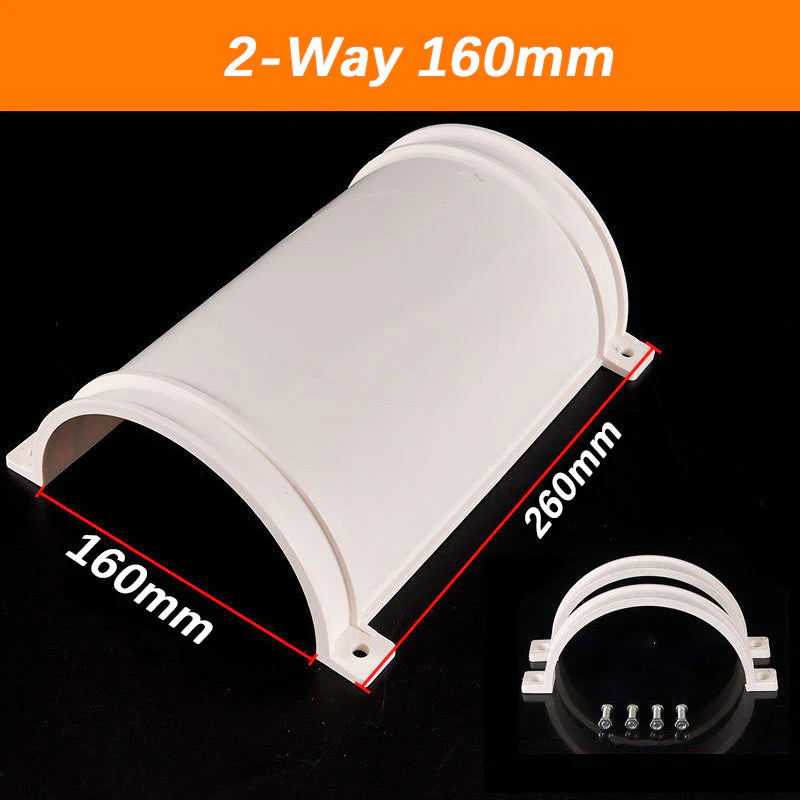 PVC Saddle Tee Kit Water Pipe Fittings - Image 19