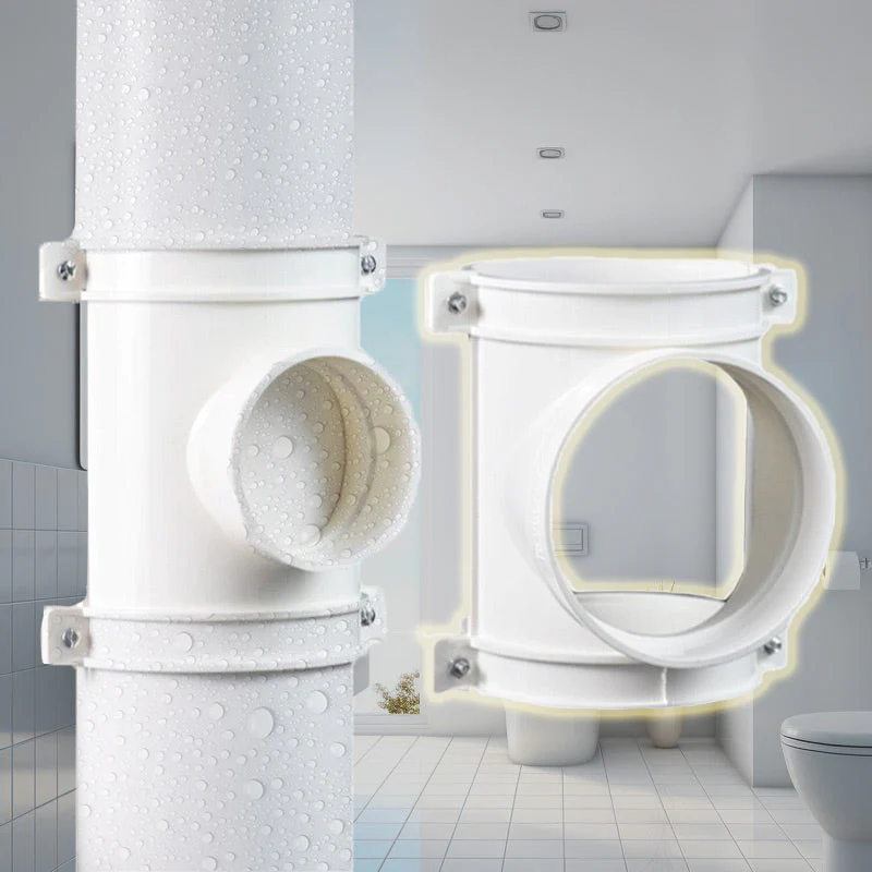 PVC Saddle Tee Kit Water Pipe Fittings - Image 2
