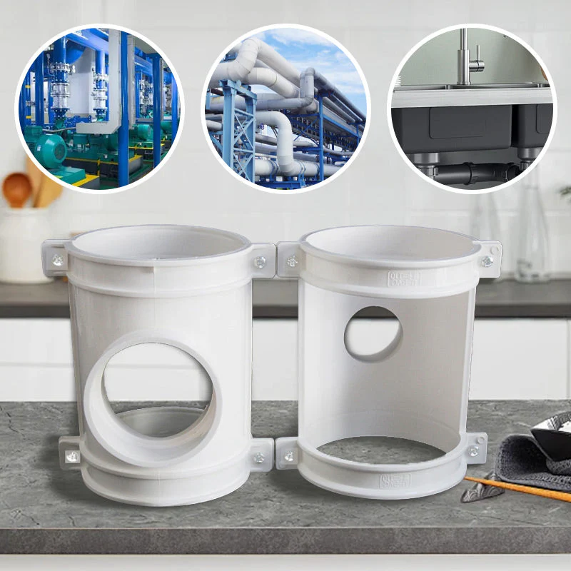PVC Saddle Tee Kit Water Pipe Fittings - Image 5