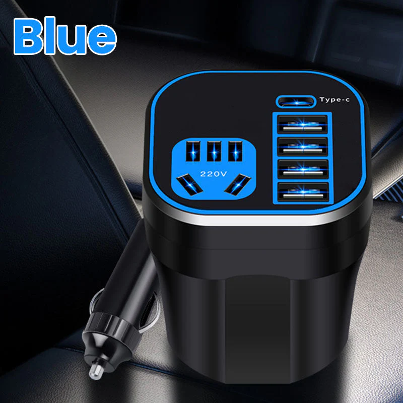 Multifunction Car Power Inverter QC Charger - Image 13