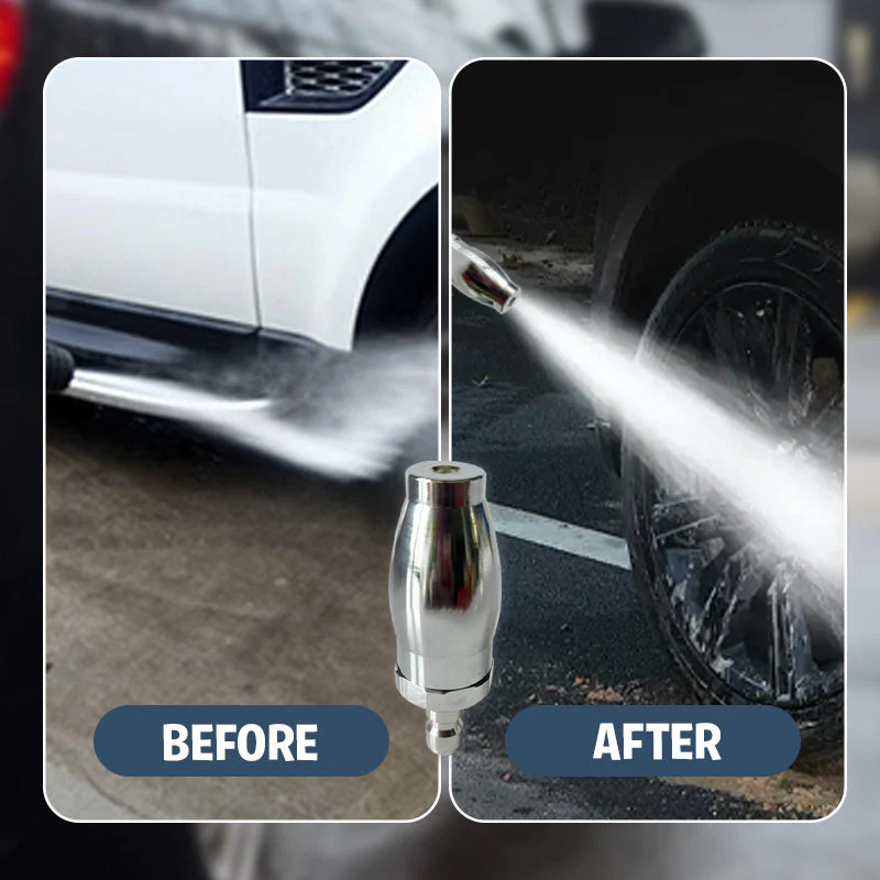 Quick Connect Double Spray Fitting & Rotating Nozzles For High Pressure Washer Gun - Image 3