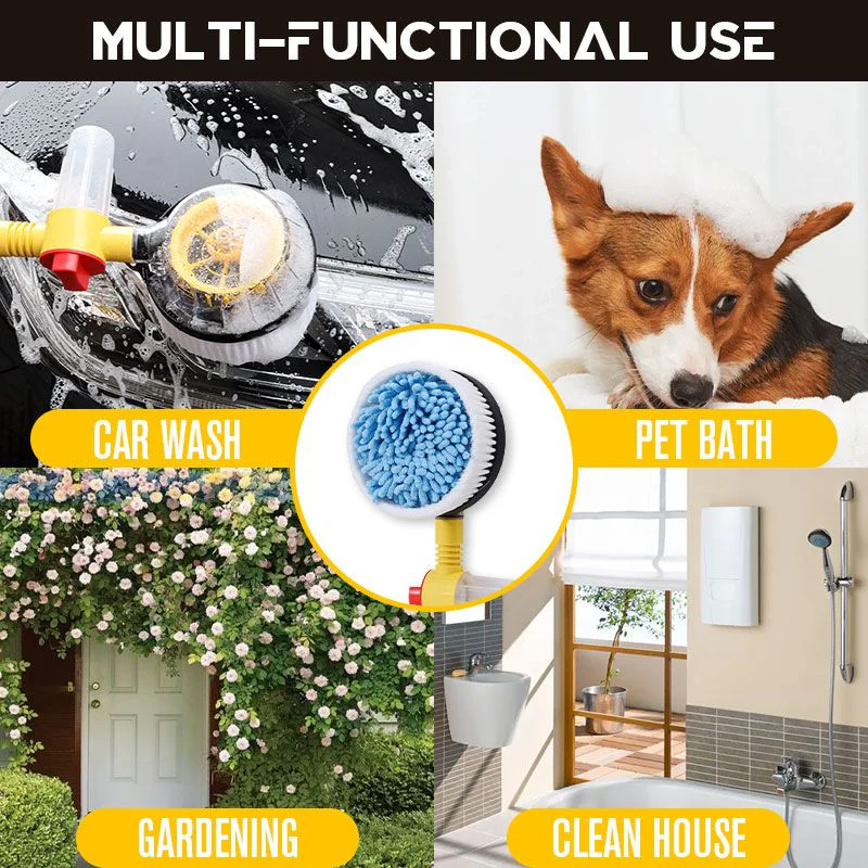 Auto Rotating Retractable Car Wash Brush - Image 7