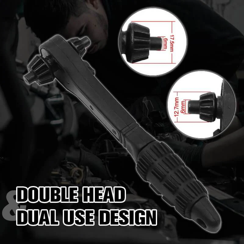 2 in 1 Drill Chuck Ratchet Spanner - Image 2
