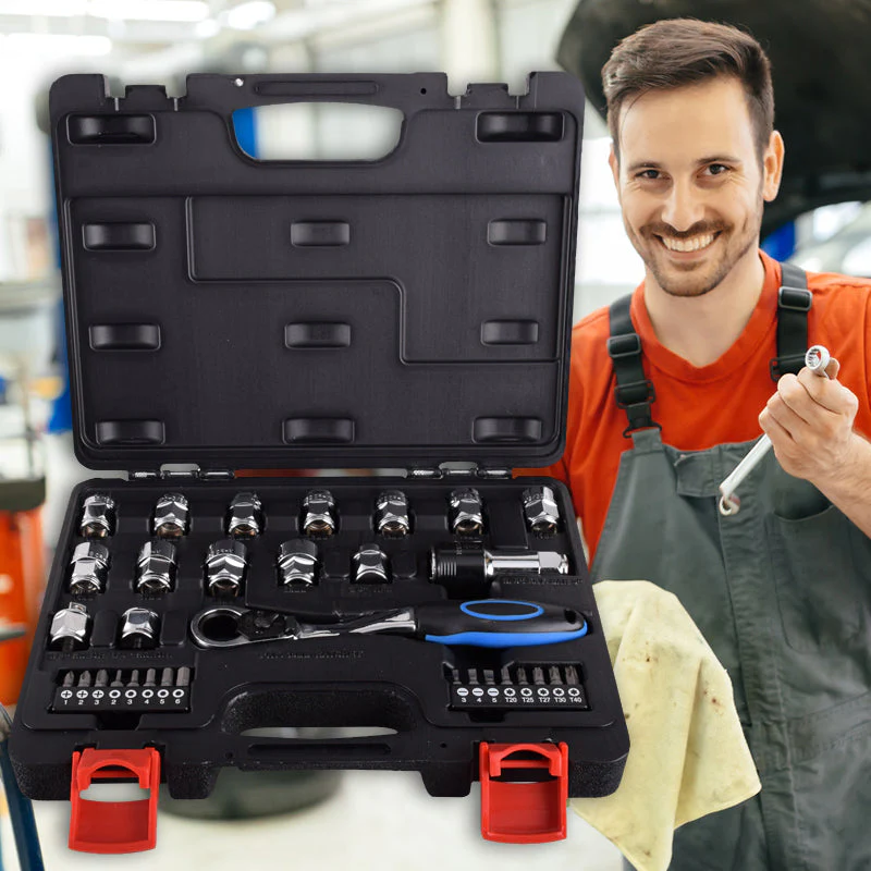 Ratchet Wrench & Bit Set（50%OFF）