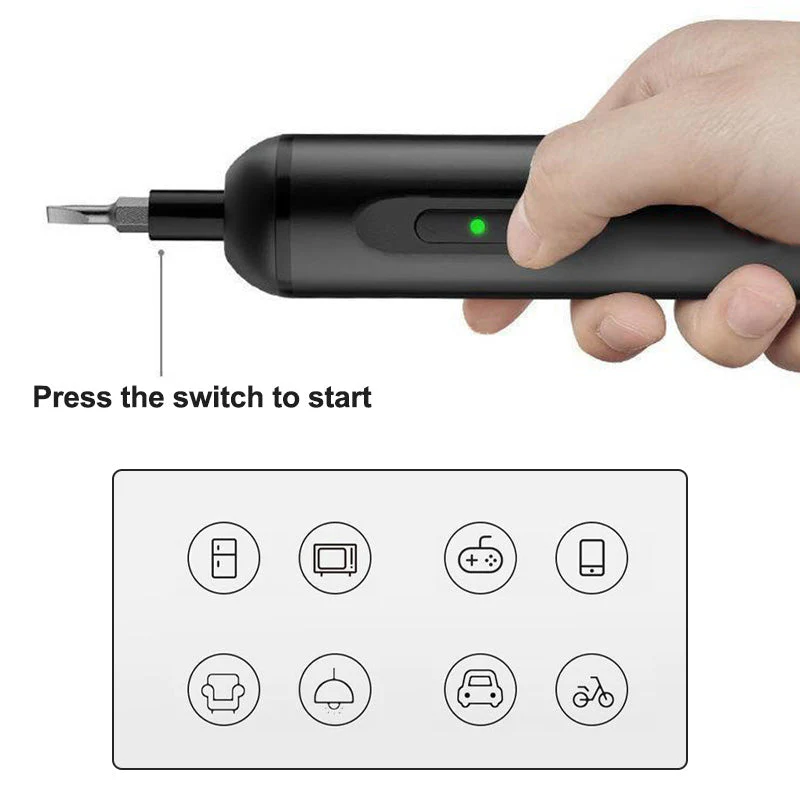 3.6V Rechargeable Electric Screwdriver Kit - Image 4