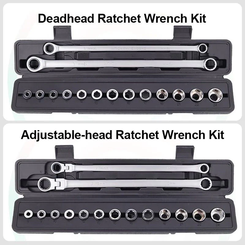15pcs Adjustable Ratchet Wrench Kit（50%OFF） - Image 10
