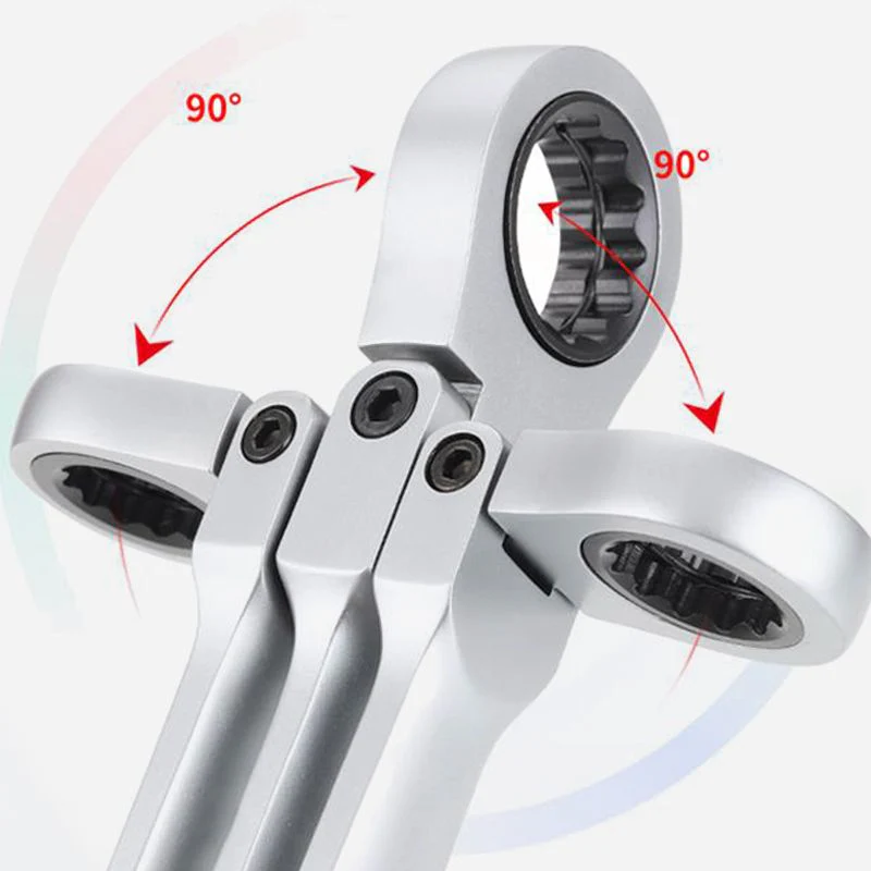 15pcs Adjustable Ratchet Wrench Kit（50%OFF） - Image 2