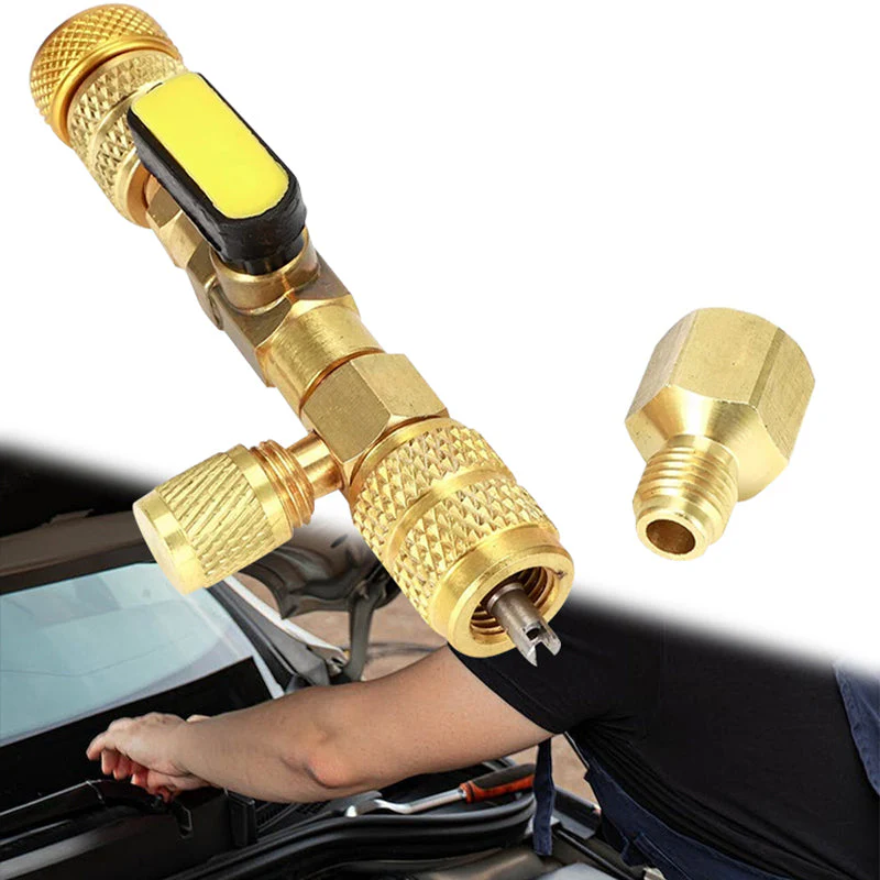 AC Valve Core Removal Tool with SAE 1/4 & 5/16 Port - Image 5