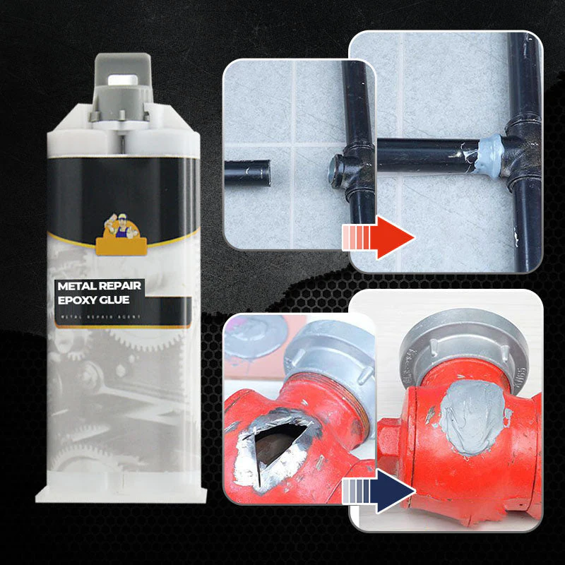 100g Metal Repair Epoxy Glue with Tools - Image 2