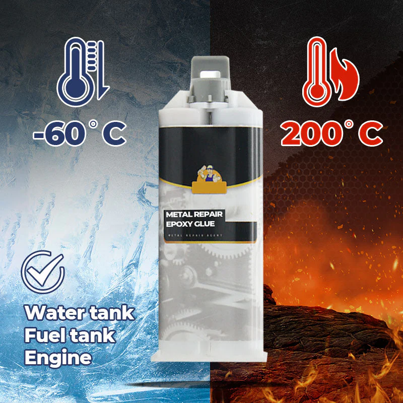 100g Metal Repair Epoxy Glue with Tools - Image 5