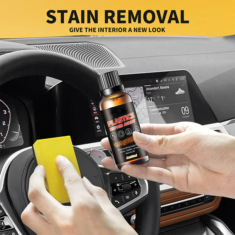 Automotive Plastic Interior Crystal Coating Refinishing Restorer - Image 3