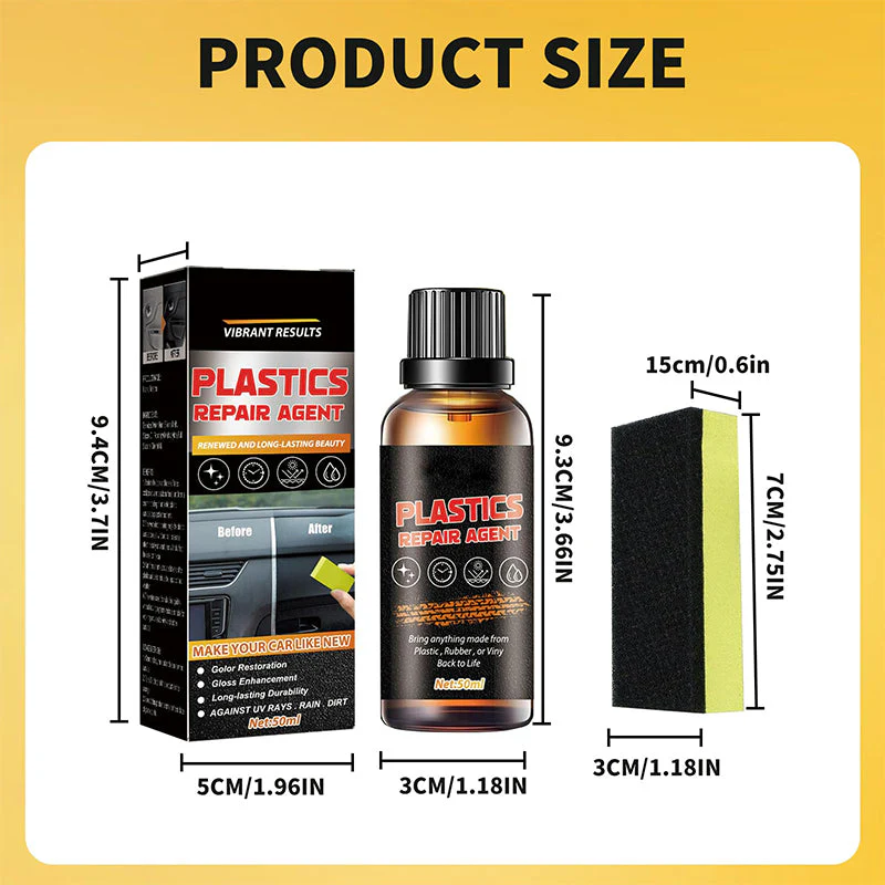 Automotive Plastic Interior Crystal Coating Refinishing Restorer - Image 8