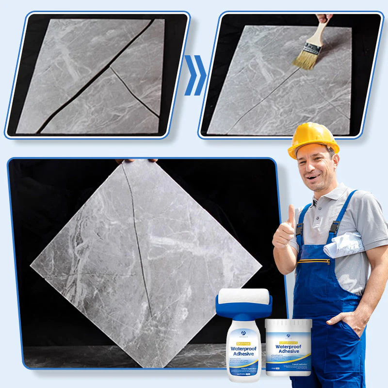 Transparent Waterproof Adhesive with Roller Brush - Image 3