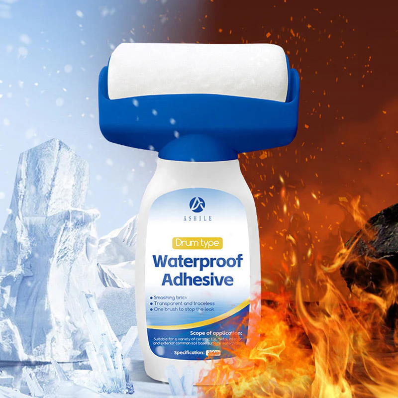 Transparent Waterproof Adhesive with Roller Brush - Image 7
