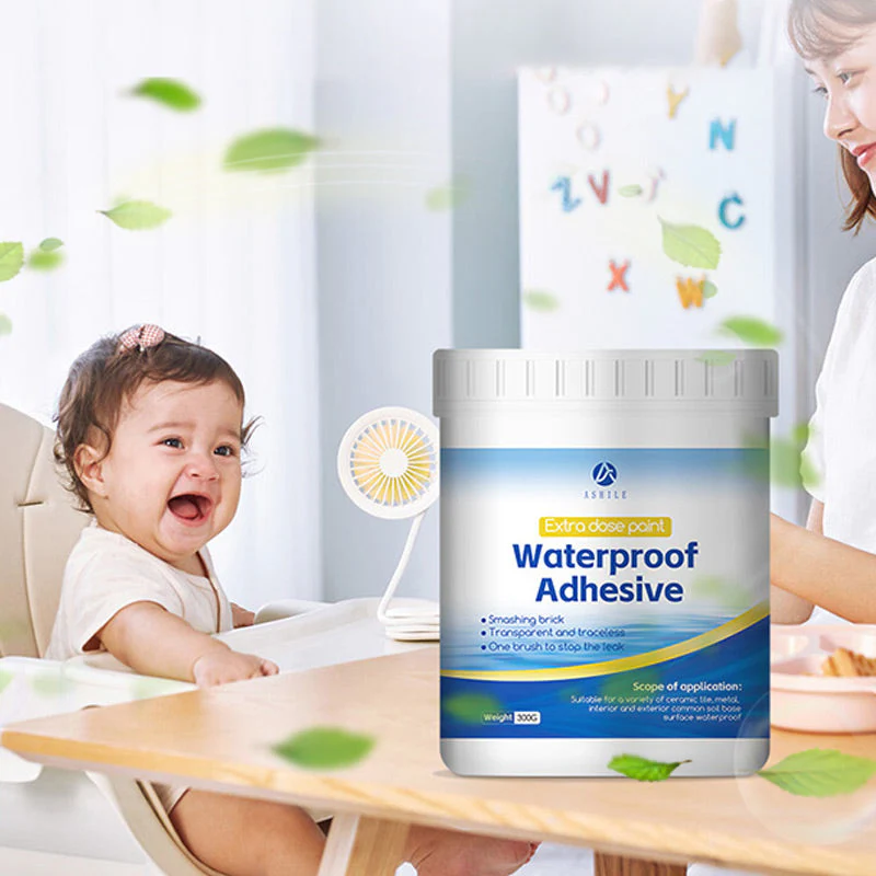 Transparent Waterproof Adhesive with Roller Brush - Image 8