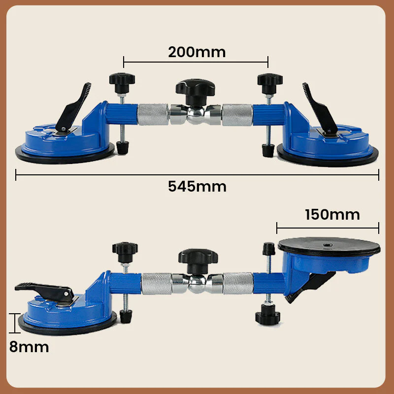 Rubber Suction Cup Floor Gap Tile Fixer - Image 5