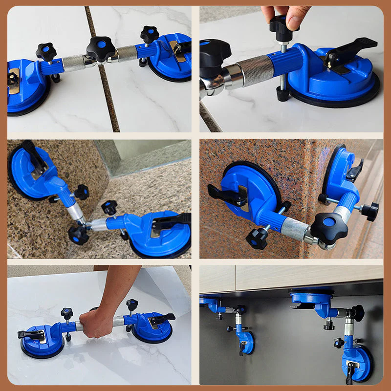 Rubber Suction Cup Floor Gap Tile Fixer - Image 8