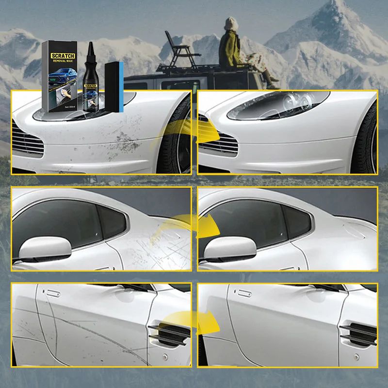 📣Hot Sale Buy More Get More Free🚗Effective Car Scratch Remover with Sponge - Image 5