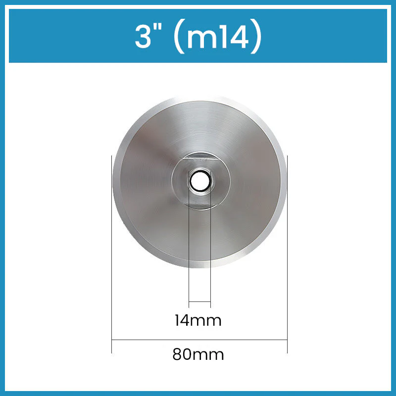 3" 4" 5" Aluminum Backer Pads with Thread for Sanding Polishing - Image 10