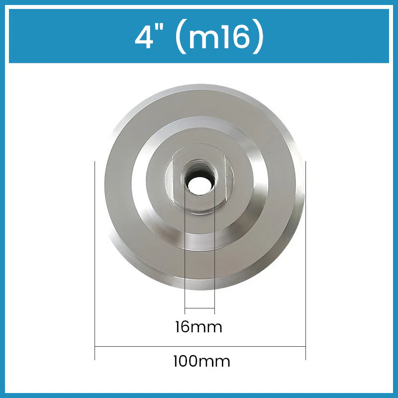 3" 4" 5" Aluminum Backer Pads with Thread for Sanding Polishing - Image 15
