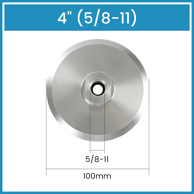 3" 4" 5" Aluminum Backer Pads with Thread for Sanding Polishing - Image 16
