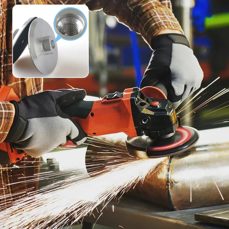 3" 4" 5" Aluminum Backer Pads with Thread for Sanding Polishing - Image 7